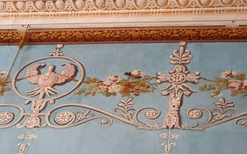 Detail im Schloss Kačina