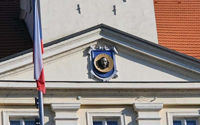 Detail beim Rathaus