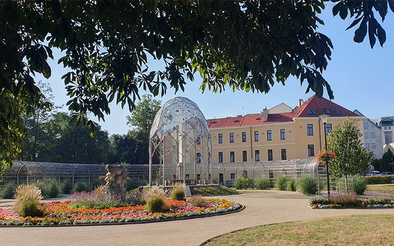 Im Kurpark von Teplice