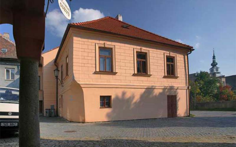 Das Rathaus der jüdischen Gemeinde in Třebič
