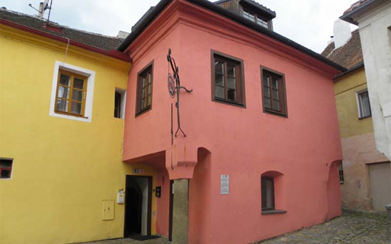 Blick auf ein Renaissancehaus