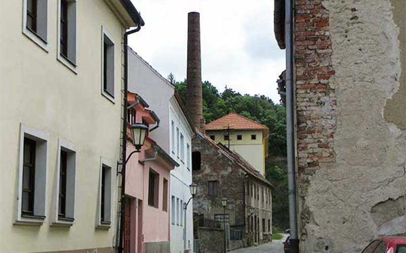 Blick zu Subaks Gerberei