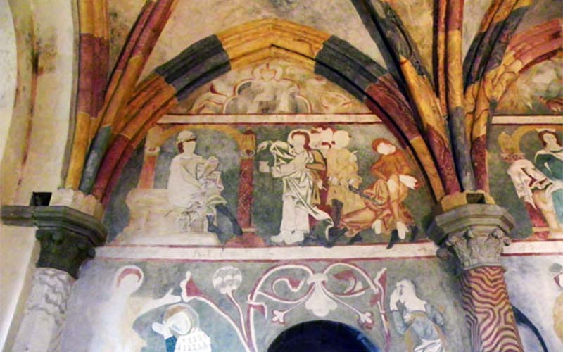 Im Inneren der Kathedrale