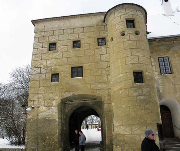 Blick zum Waldsteinschloss