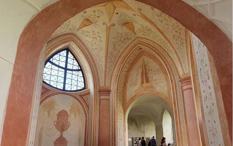 Im Inneren der Wallfahrtskirche