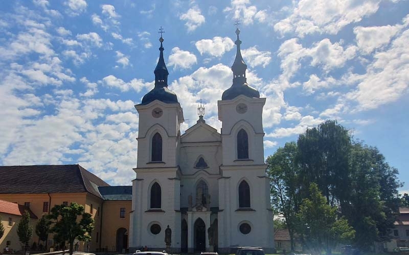Die Stiftskirche von Kloster Želiv