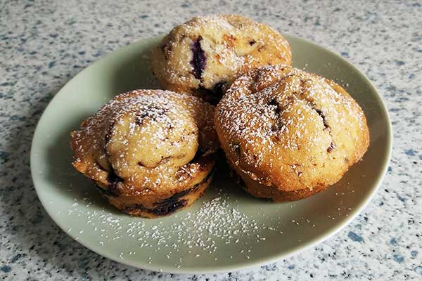 Heidelbeermuffins