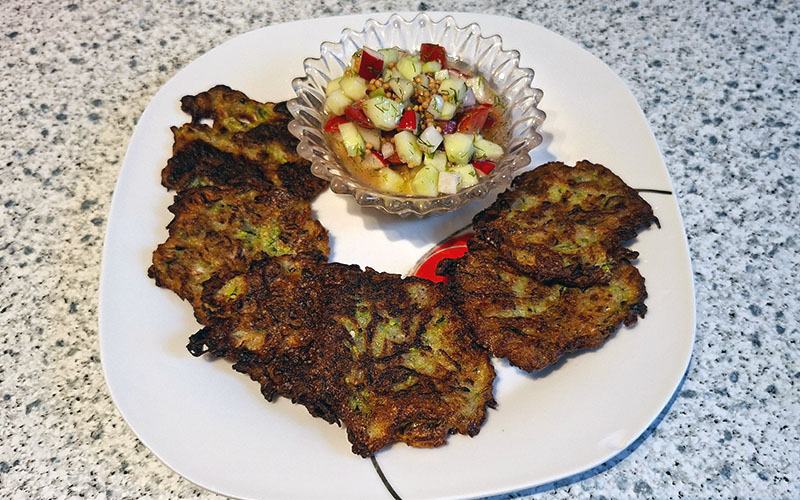 Zucchinipuffer