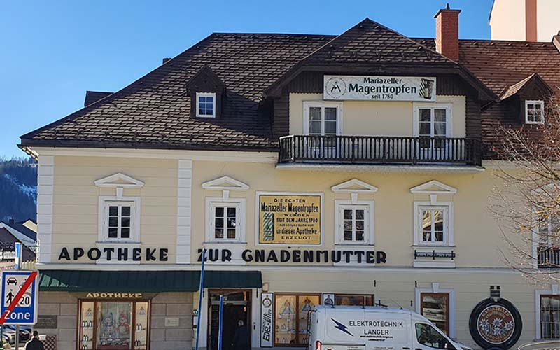 Die Apotheke zur Gnadenmutter in Mariazell
