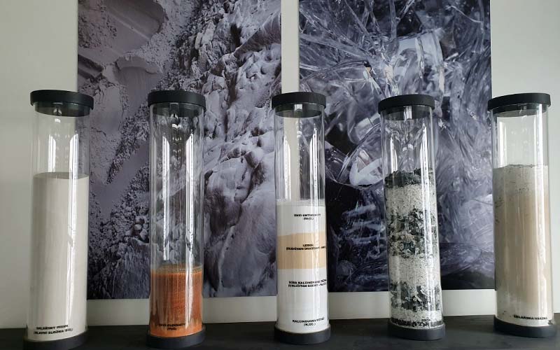 Die Ausgangsmaterialien für die Glasherstellung