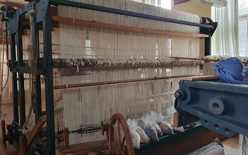 In der Mährischen Gobelin-Manufaktur