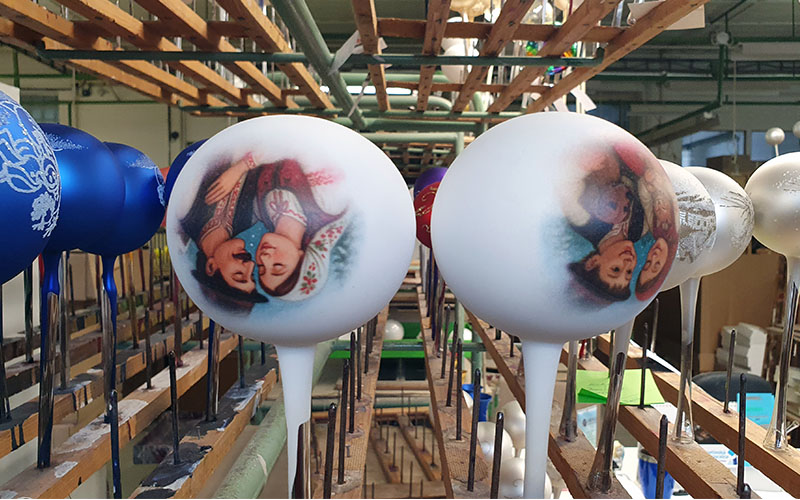 oder aber bemalte Motive