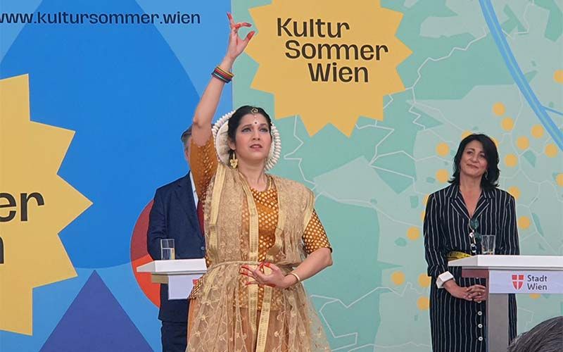 Bei der Pressekonferenz zum Kultursommer Wien
