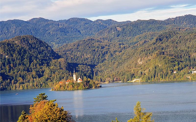 Die Insel im Bleder See