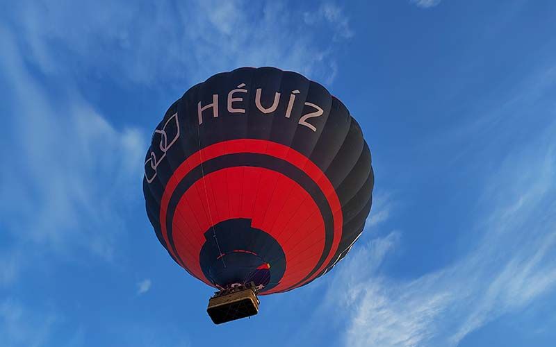 Mit dem Heißluftballon über Hévíz und dem Balaton