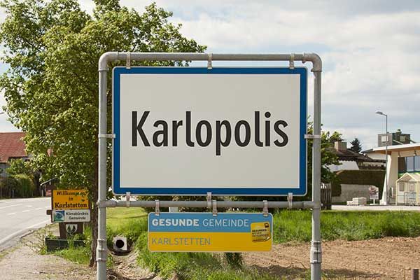 Karlopolis lädt die Besucher ein