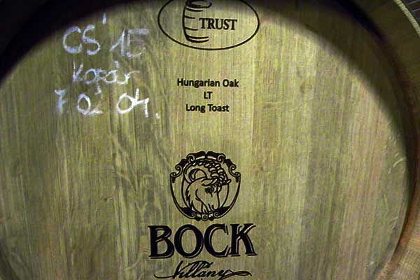 Das Weingut Bock ist weit über die Grenzen Ungarns bekannt