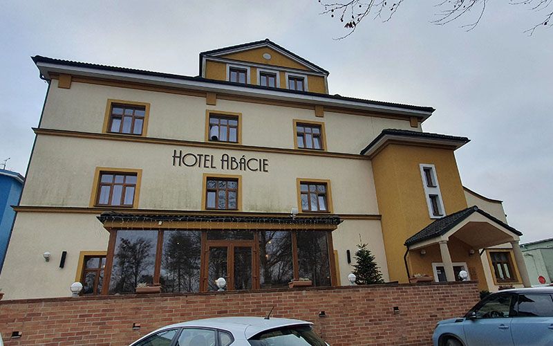 Restaurant im Hotel Abácie in Valašské Meziříčí