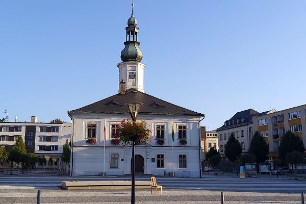 Das Rathaus von Jeseník