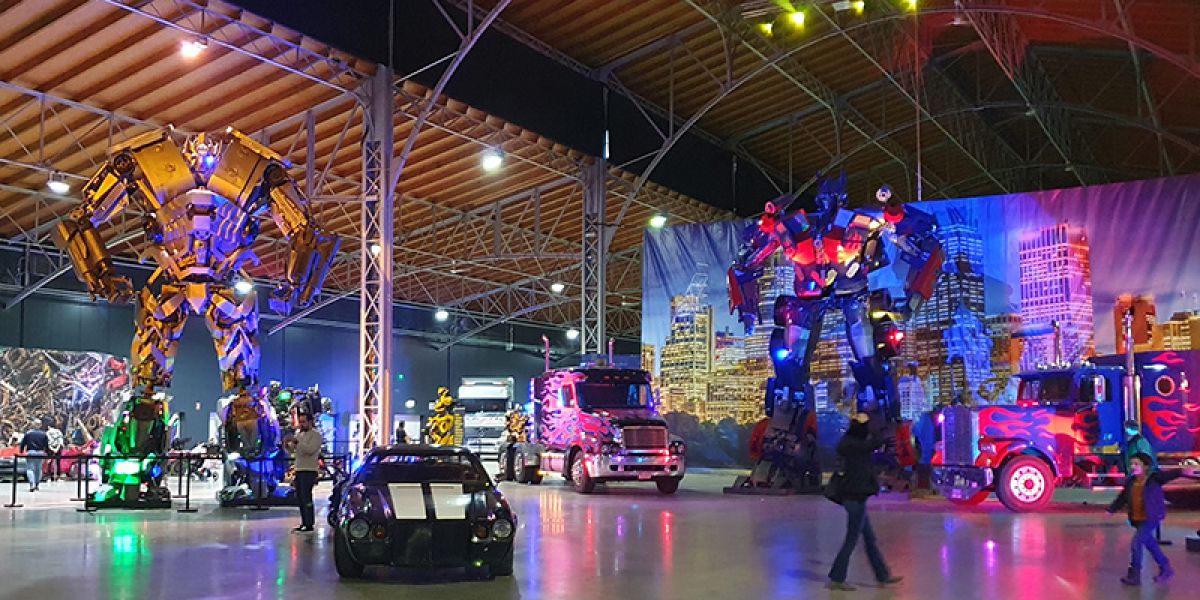Bei den Transformers in der Marx Halle in Wien 2023